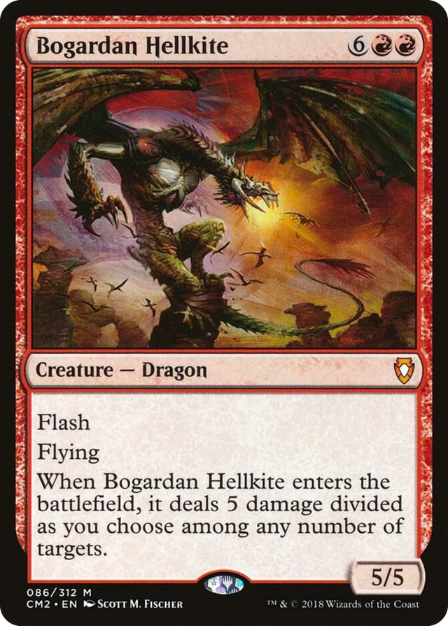 0086 Bogardan Hellkite M Commander Anthology Volume II