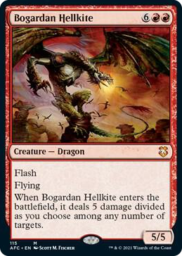 0115 Bogardan Hellkite M Commander: Adventures in the Forgotten Realms