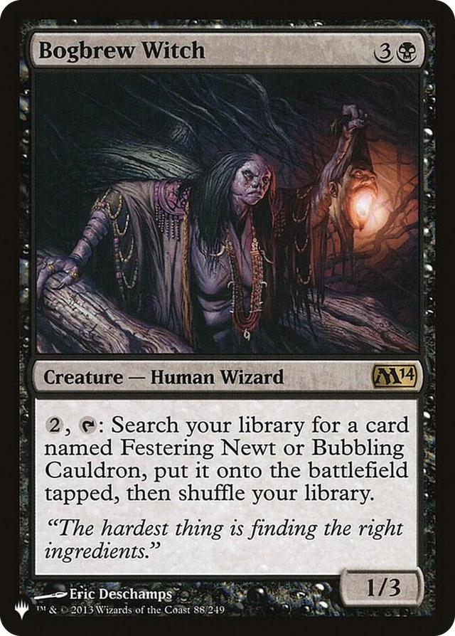 0088 Bogbrew Witch R The List Reprints