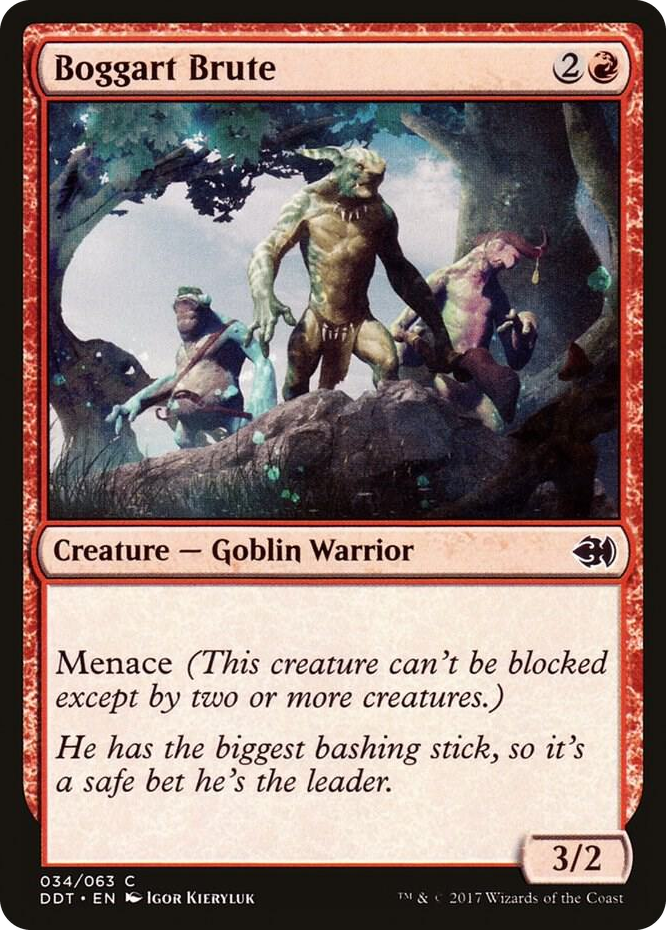 0034 Boggart Brute C Duel Decks: Merfolk vs. Goblins