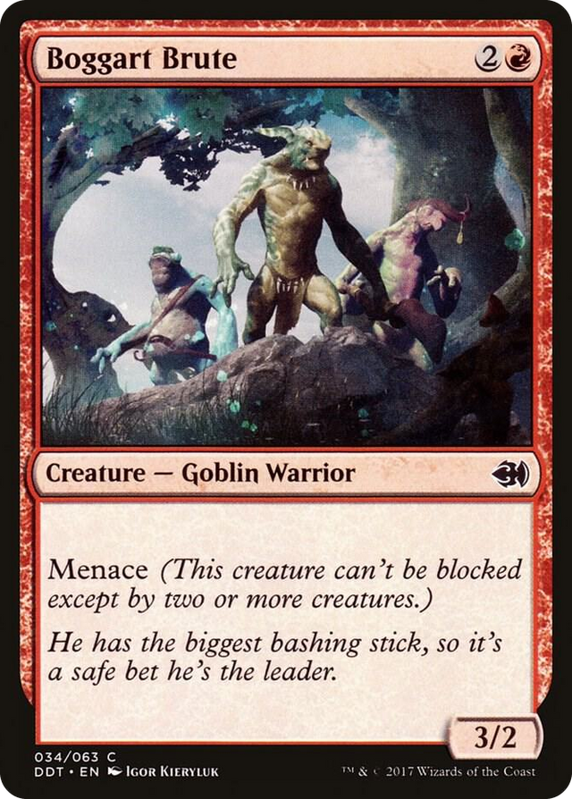 0034 Boggart Brute C Duel Decks: Merfolk vs. Goblins