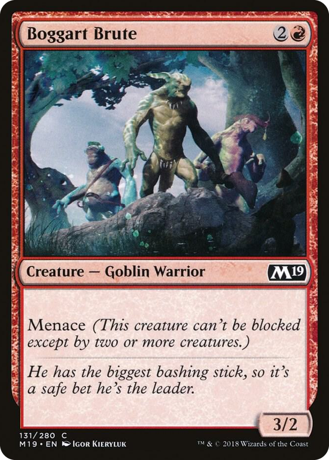 0131 Boggart Brute C Core Set 2019