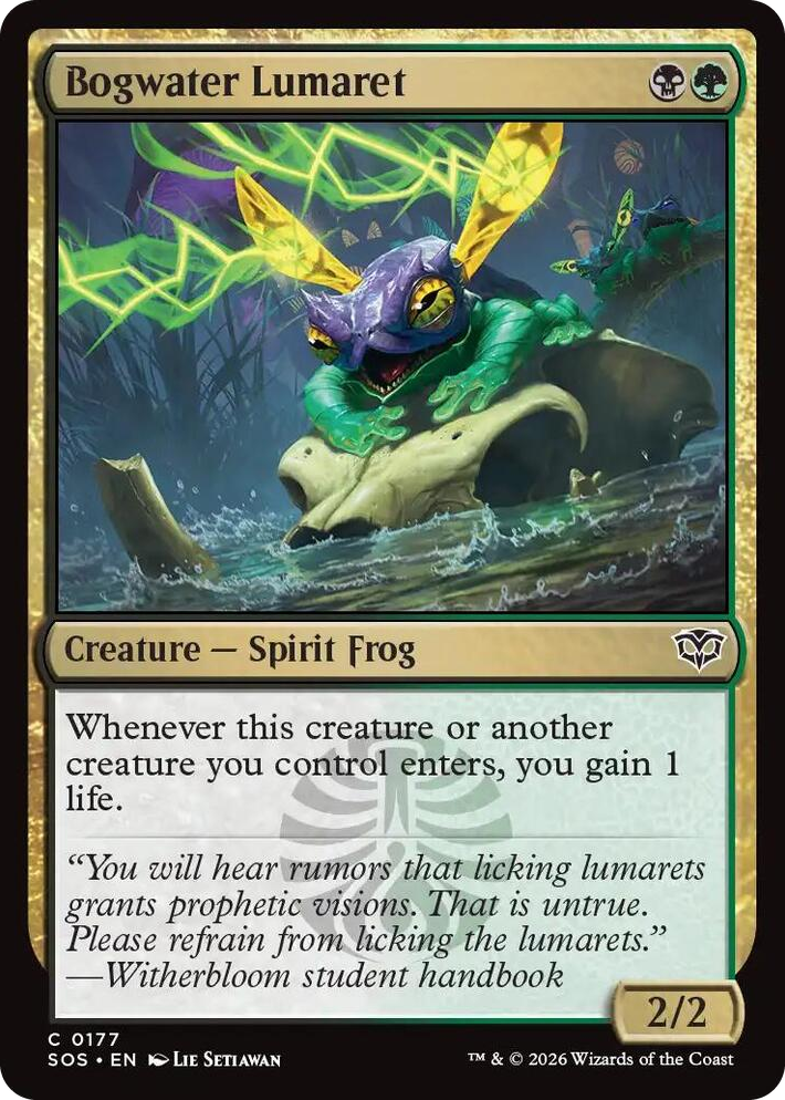 0177 Bogwater Lumaret C Secrets of Strixhaven
