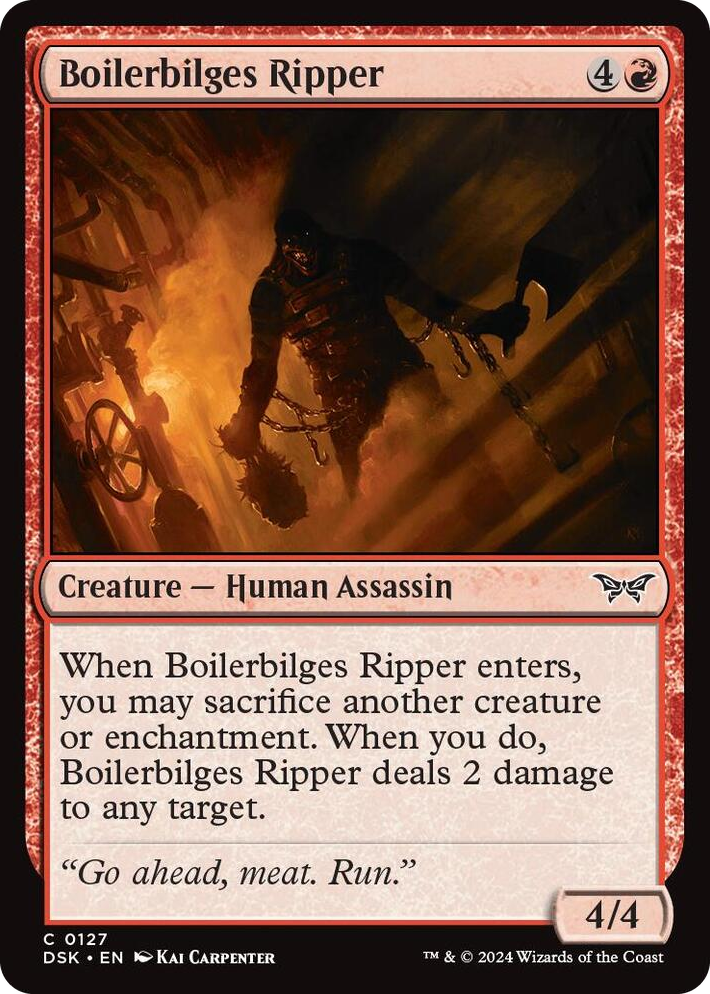 0127 Boilerbilges Ripper C Duskmourn: House of Horror