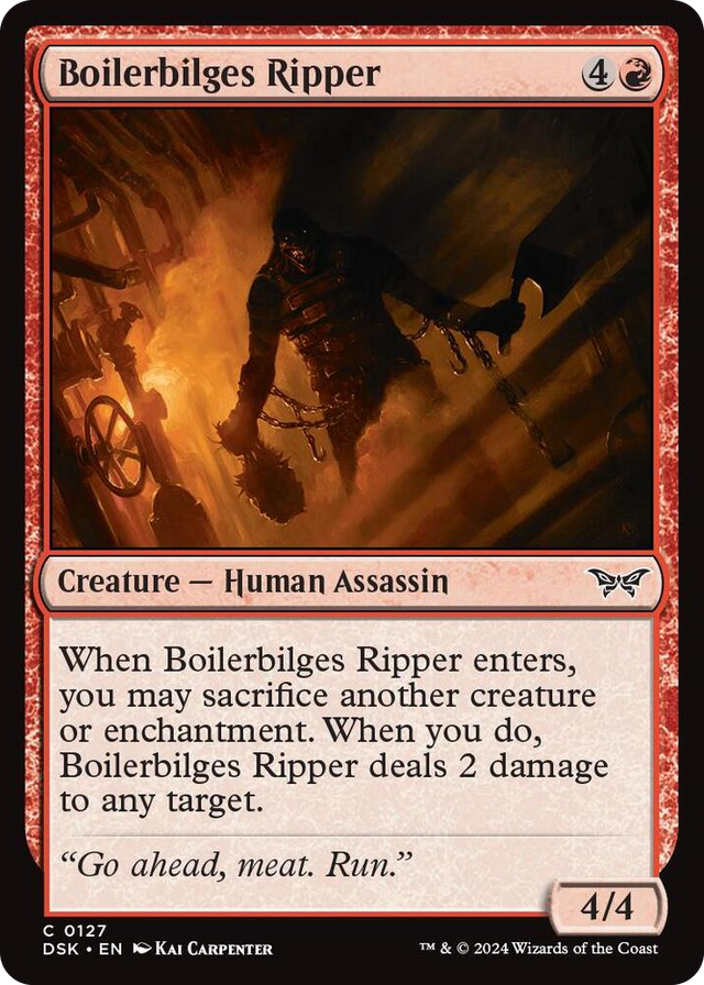 0127 Boilerbilges Ripper C Duskmourn: House of Horror