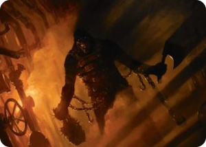 0012 Boilerbilges Ripper Art Card S Art Series: Duskmourn: House of Horror