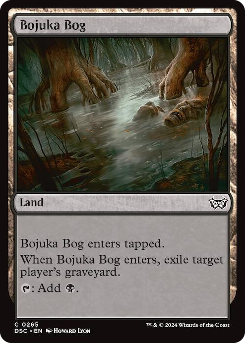0265 Bojuka Bog C Commander: Duskmourn: House of Horror