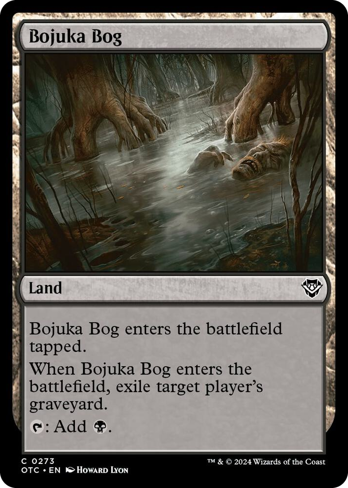 0273 Bojuka Bog C Commander: Outlaws of Thunder Junction