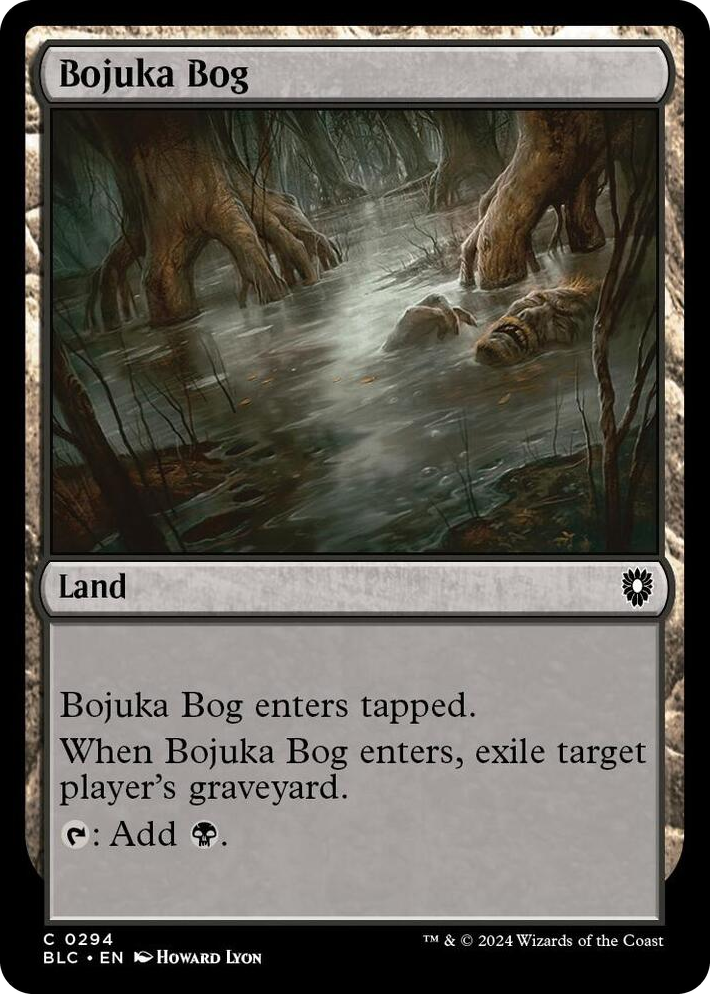 0294 Bojuka Bog C Commander: Bloomburrow
