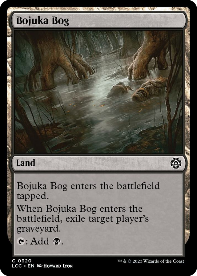 0320 Bojuka Bog C Commander: The Lost Caverns of Ixalan