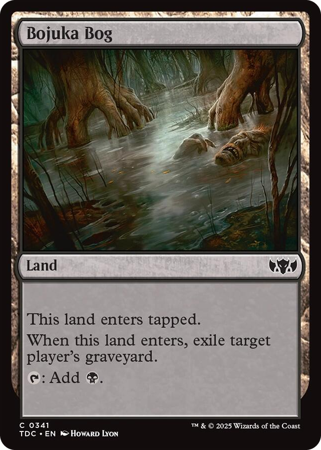 0341 Bojuka Bog C Commander: Tarkir: Dragonstorm