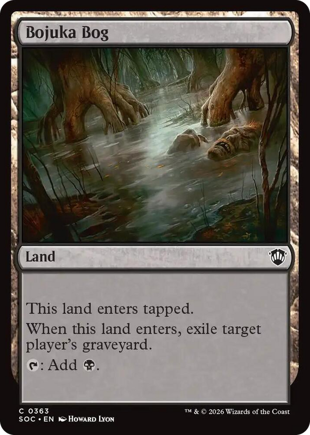 0363 Bojuka Bog C Commander: Secrets of Strixhaven