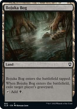 Bojuka Bog #882 C - Commander Legends: Battle for Baldur's Gate Pokemon card