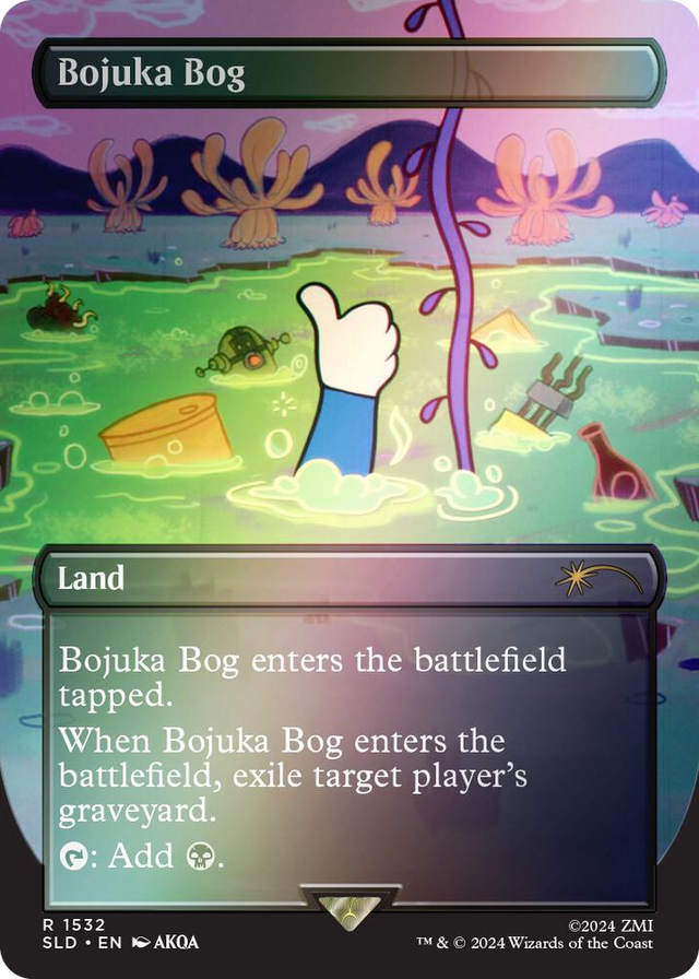 1532 Bojuka Bog (Rainbow Foil) R Secret Lair Drop Series