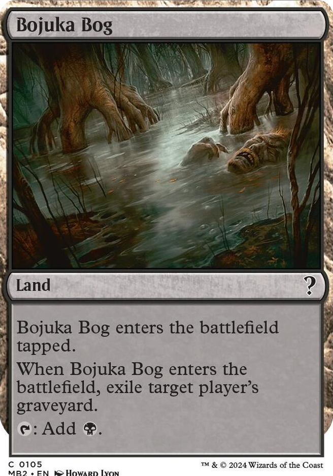 0105 Bojuka Bog (White Border) C Mystery Booster 2