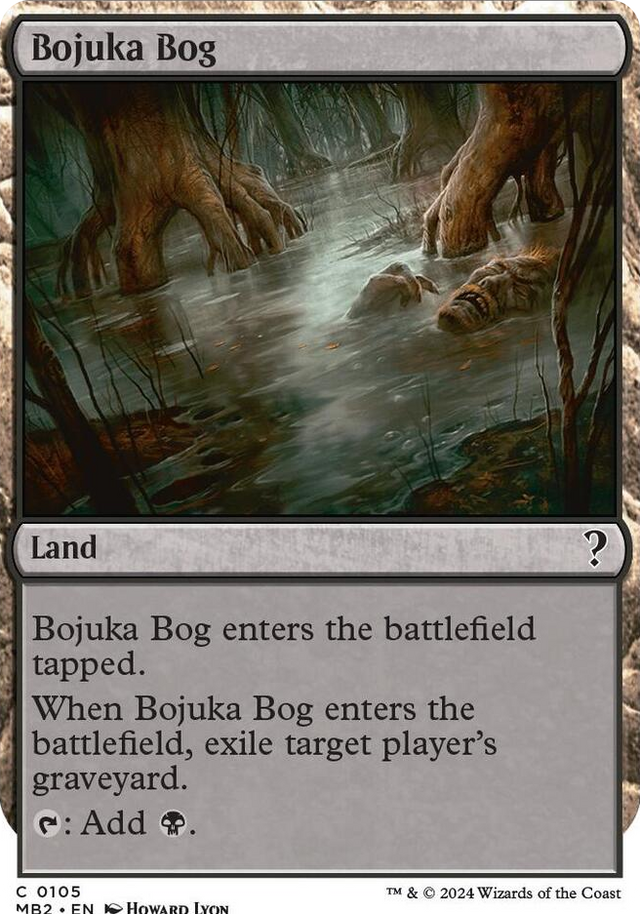 0105 Bojuka Bog (White Border) C Mystery Booster 2