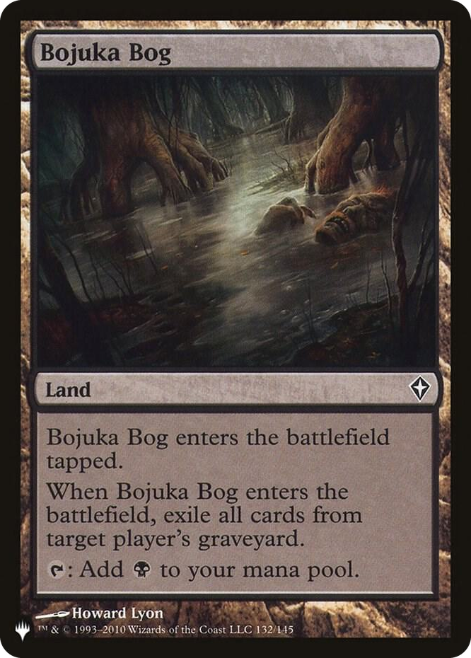 Bojuka Bog (WWK) #132 C - The List Reprints Pokemon card
