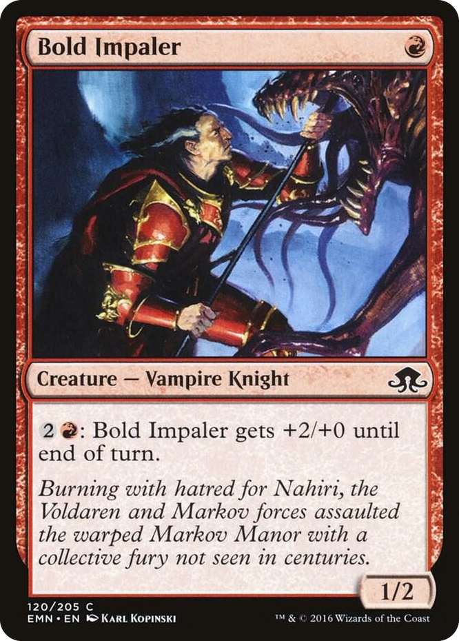 Bold Impaler #120 C - Eldritch Moon Pokemon card
