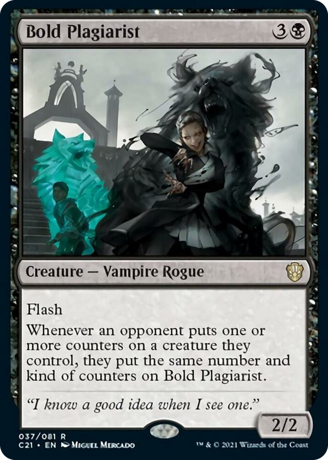0037 Bold Plagiarist R Commander 2021