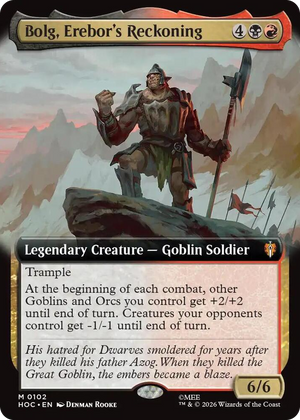 0102 Bolg, Erebor's Reckoning (Extended Art) M The Hobbit: Eternal-Legal