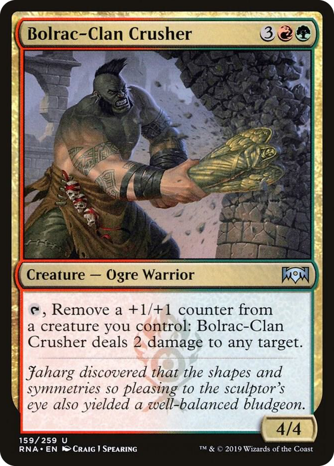 0159 Bolrac-Clan Crusher U Ravnica Allegiance