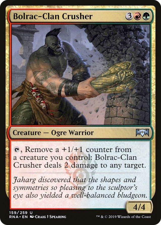 0159 Bolrac-Clan Crusher U Ravnica Allegiance