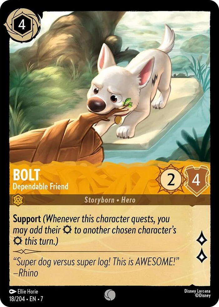 0018 Bolt - Dependable Friend Common Archazia's Island