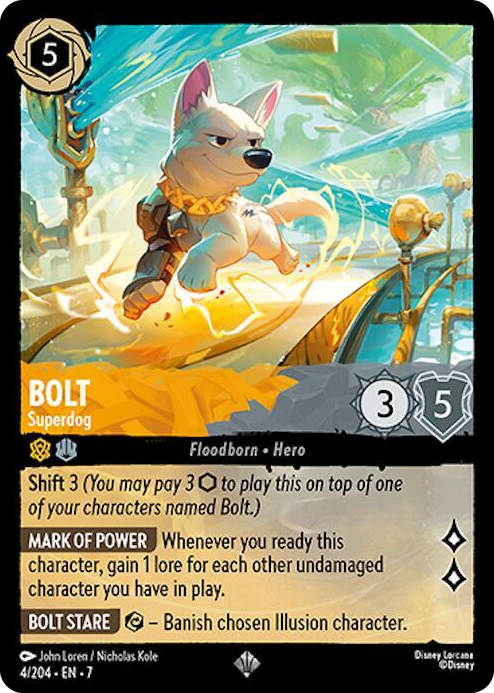 0004 Bolt - Superdog Super Rare Archazia's Island
