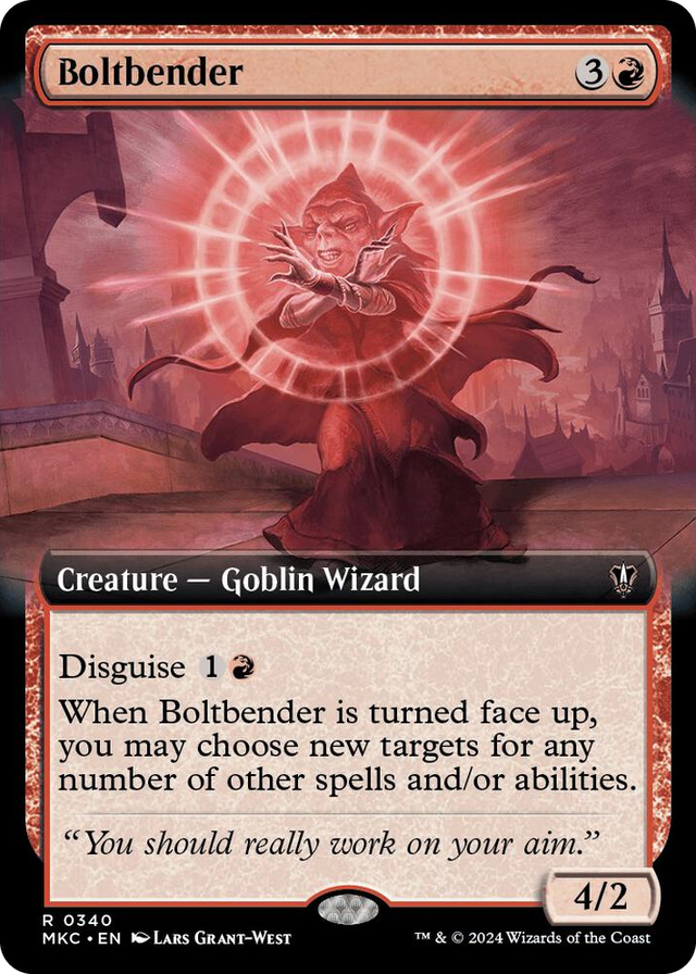 0340 Boltbender (Extended Art) R Commander: Murders at Karlov Manor