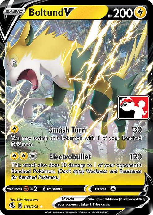 0103 Boltund V Ultra Rare Prize Pack Series Cards