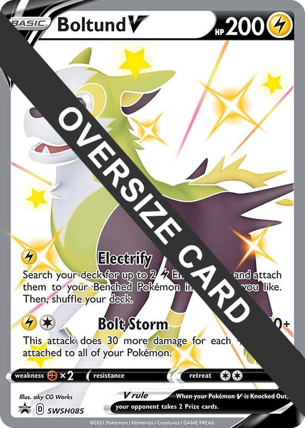 0085 Boltund V - SWSH085 Promo Jumbo Cards