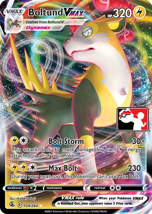 0104 Boltund VMAX Ultra Rare Prize Pack Series Cards