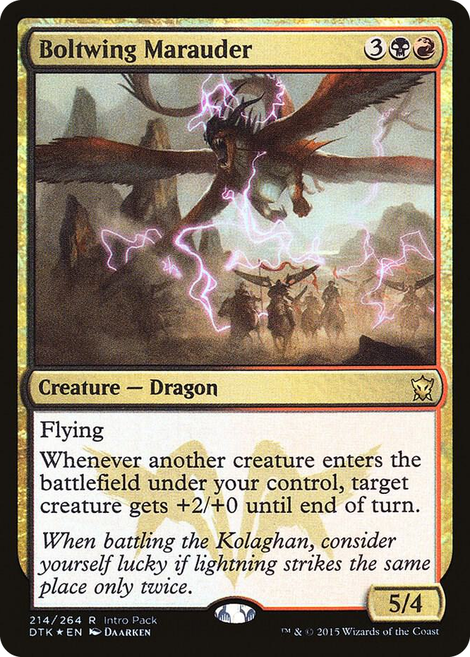 0214 Boltwing Marauder R Unique and Miscellaneous Promos