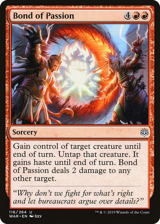 0116 Bond of Passion U War of the Spark