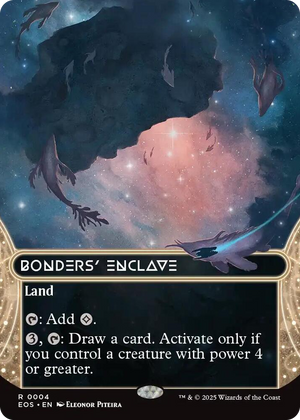 0004 Bonders' Enclave (0004) (Borderless) R Edge of Eternities: Stellar Sights