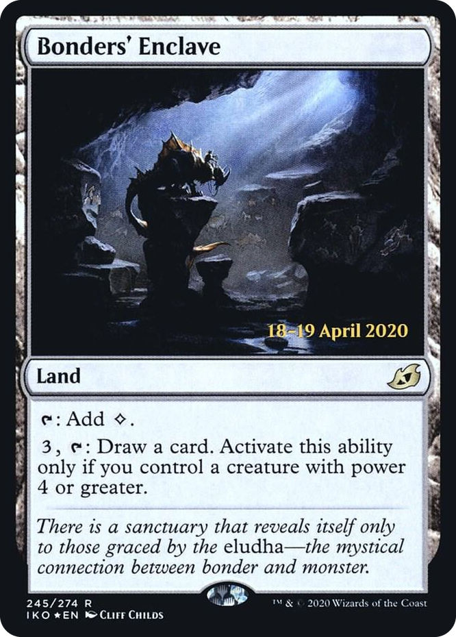 Bonders' Enclave #245 R - Prerelease Cards Pokemon card