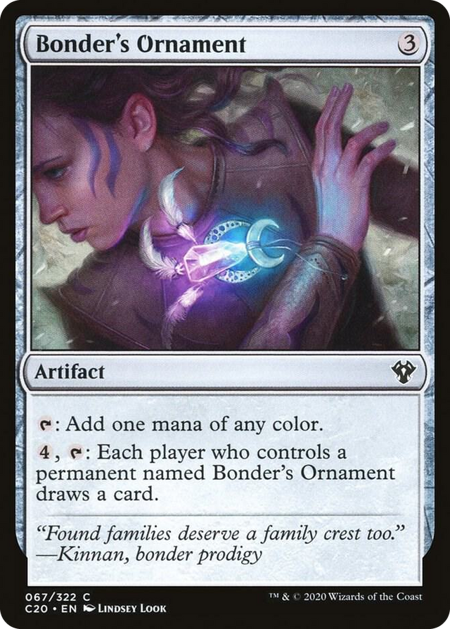 0067 Bonder's Ornament C Commander 2020