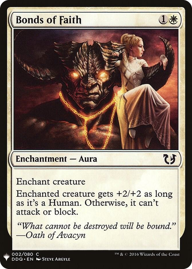 Bonds of Faith #2 C - The List Reprints Pokemon card