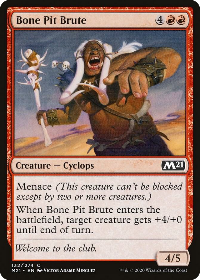 0132 Bone Pit Brute C Core Set 2021