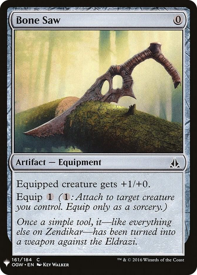 0161 Bone Saw C The List Reprints