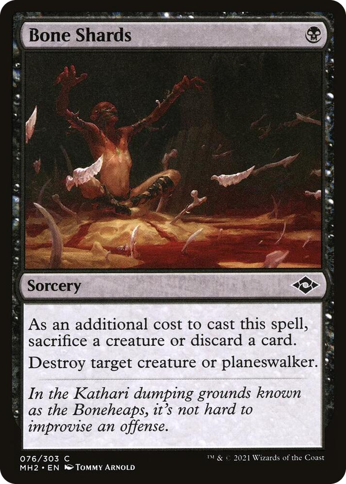 0076 Bone Shards C Modern Horizons 2