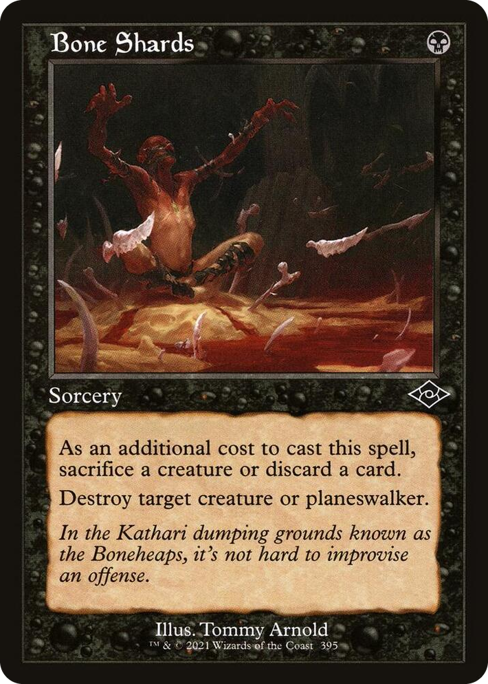 0395 Bone Shards (Retro Frame) C Modern Horizons 2