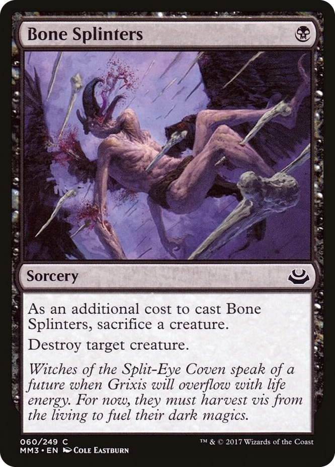 Bone Splinters #60 C - Modern Masters 2017 Pokemon card