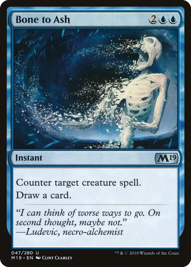 0047 Bone to Ash U Core Set 2019