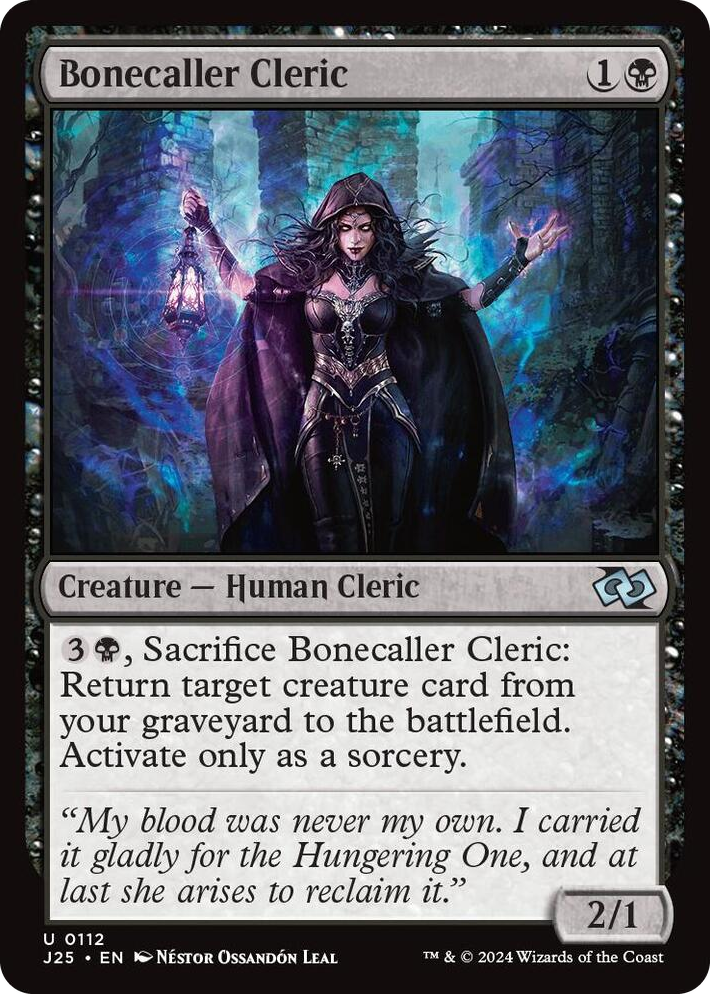 0112 Bonecaller Cleric U Foundations Jumpstart