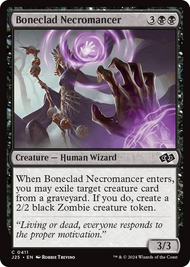 0411 Boneclad Necromancer C Foundations Jumpstart