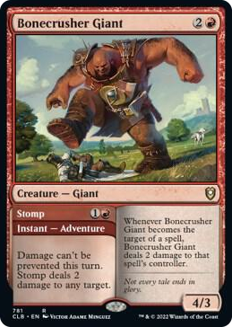 0781 Bonecrusher Giant R Commander Legends: Battle for Baldur's Gate
