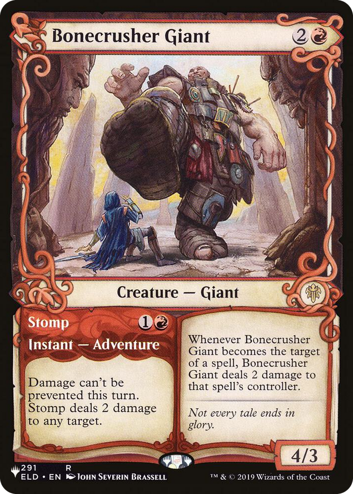 Bonecrusher Giant (Showcase) #291 R - The List Reprints Pokemon card