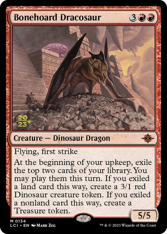 0134 Bonehoard Dracosaur M Prerelease Cards