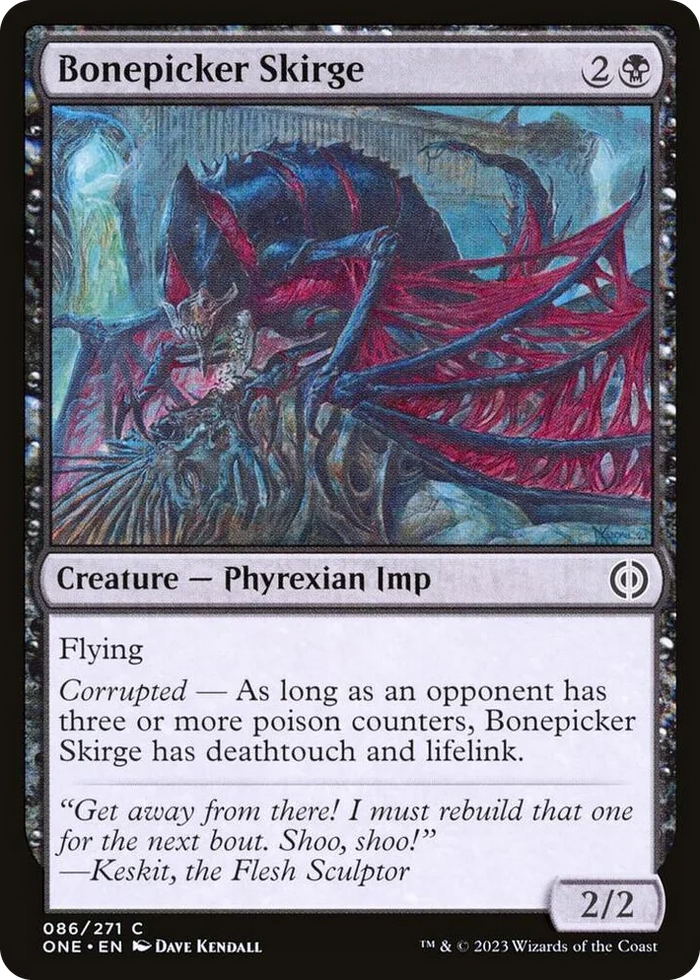 0086 Bonepicker Skirge C Phyrexia: All Will Be One